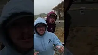 'I Regret Wearin This' #heatwave #construction #custompoolbuilder #funny #backyard #rain #work