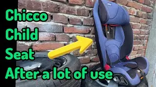 Chicho Child Care Seat Review after a LOT of use . Power Blue 36 kg 