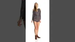 Tavik Sutton Off The Shoulder Romper | SwimOutlet.com