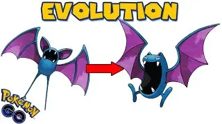 Evolving ZUBAT to GOLBAT (POKEMON GO EVOLUTION)