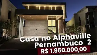 Casa de Luxo no Condomínio Alphaville Pernambuco 2 - RECIFE