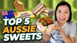 TOP 5 AUSTRALIAN SWEETS / DESSERTS You Must Try | Australian Food Series 🇦🇺