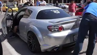 RotorCon 2017 - RX8 exhaust testing