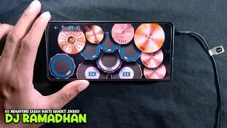 DJ RAMADHAN MAHER ZAIN - KU MENANTIMU SABAN WAKTU BANGKIT JIWAKU | REAL DRUM COVER