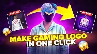 Make a PRO Gaming Logo in ONE CLICK 😱 | Free Fire Logo Tutorial
