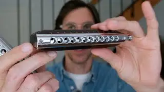 Everyone asked about this chromatic harmonica (Suzuki SCX-48 Demo)