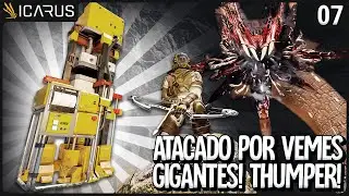 ATACADO POR VERMES GIGANTES! Thumper, o Regenerador de Minérios - ICARUS