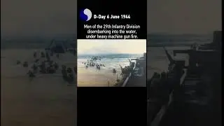 Hell on Omaha Beach, D-Day 6 June 1944 #history #ww2 #military