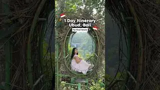 1 day itinerary in Ubud, Bali #bali #ubudbali #baliescape #baliindonesia
