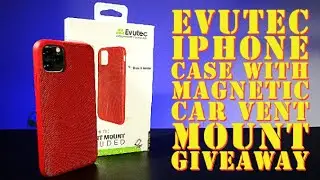 Evutec iPhone 11 Pro Max Case With AFIX+ Magnetic Car Vent Mount Review and Giveaway