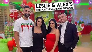 Leslie & Alex's Grinch Themed Baby Shower | Dhar and Laura