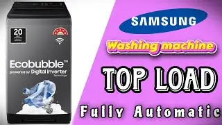 QUICK WASH in Samsung Fully Automatic | Front Load Inverter Washing Machine | Wasim Vlogs