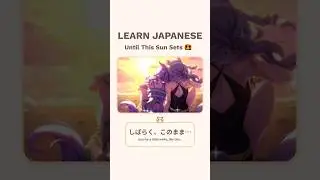 Until This Sun Sets 🌅 | Learn Japanese from Games #20