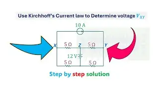 Kirchhoff's Current Law Example 4