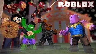 ПОБЕДА НАД ТАНОСОМ В ROBLOX (Roblox Avengers Infinity War)