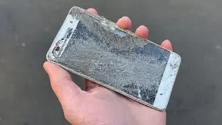 Huawei phone destruction