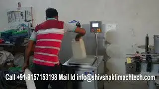 Single Head Load Cell Based Filling Machine for 5 liter | Weigh Metric Filling Machine Manufacturer