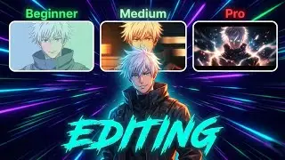 🎥 Beginner to Pro Anime Editing Progress