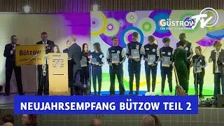 Neujahrsempfang Bützow Teil 2, Sonderehrung für die Jugendfeuerwehr „Fritz Reuter“