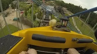 Mack Rides Water Coaster Skatteoeen Djurs Sommerland 2016 POV Onride