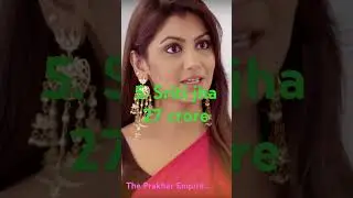 #Top 10 richest tv actress in India #trending reels #viral shorts#The Prakhar Empire #