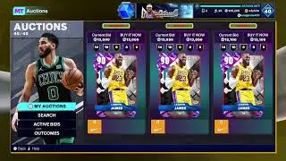 NBA 2K25 MyTEAM Daily Stream // AUCTION HOUSE GRIND ROAD TO A MILLION MT! // BREAKOUT PORTAL!