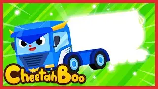 Let's go Truck Heroes! Trailer Transformation!✨ | Nursery rhymes & Kids Song | #Cheetahboo