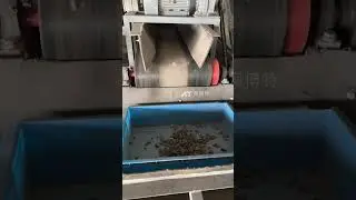 manganese ore sorting experiment from Obote#automationequipment #minemachinery