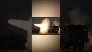 South Korean Weapon K239 Chunmoo MLRS. Live Fire Exercise