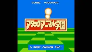 Attack Animal Gakuen Japan intro - Nintendo Entertainment System (NES)