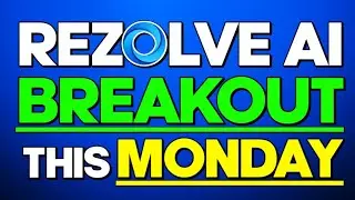 40% 𝗨𝗽𝘀𝗶𝗱𝗲 Rating For RZLV This Monday? - The Next Bull Forecast Rezolve AI Stock.