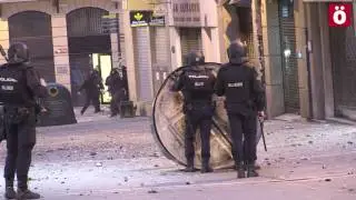 Istilu larriak Iru&ntilde;ean Errepresioari Autodefentsa manifestazioan