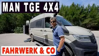 Offroad Paket MAN TGE 4x4 | Eindrücke & Erfahrung, Fahrwerk, Schnorchel, Unterfahrschutz | MegaMobil