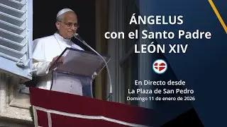 &Aacute;ngelus con el Papa Le&oacute;n XIV - Domingo 11 de enero de 2026