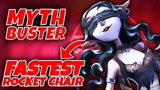 FASTEST ROCKET CHAIR SPEED! Identity V Mythbusters! Episode #3