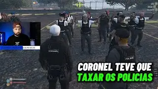 CORONEL FEZ UMA REUNIÃO E TAXOU OS POLÍCIAS