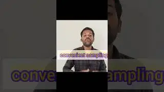 CONVENIENCE SAMPLING TECHNIQUE #Nursing research statistics#