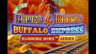 POWER BOOST: BUFFALO EXPRESS slot at MyBookie -- real $$ gameplay