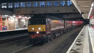57008/57314 5z51 Carnforth Steamtown - Salisbury, LAST Pathfinder Tour, ECS. 19th December 2025