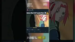 the moment when Sakura Proved She&rsquo;s Tsunade&rsquo;s True Student ☠️💪👊 #sakura #naruto