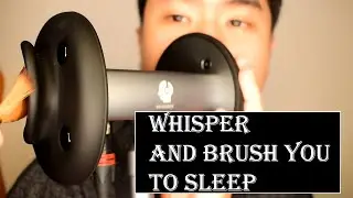ASMR | Relaxing Whisper..Brush..Shush.. (Counting,Binal 2, Whispering, Relaxing, Close Breathing )