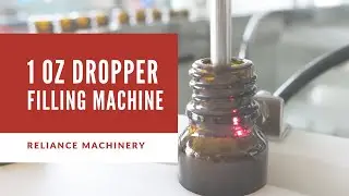 1 Oz glass dropper bottle RVF filling machine in Stock |  Reliance Machinery Co.,Ltd