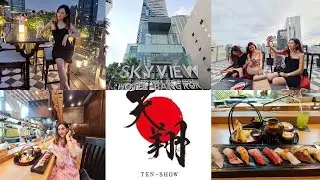 Review Skyview Hotel Bangkok Lunch#Tenshow Dinner#Mojjo Rooftop Lounge&Bar Breakfast#Prime&Prime