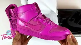 Nike Dunk High Ambush Active Fuchsia  - Review UA