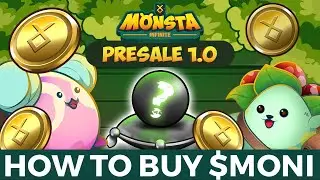 How to buy Moni token in Presale 1.0 Monsta infinite Whitelisters Moni Presale Tutorial SOLD OUT