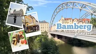 Bamberg Travel Vlog | Exploring city &bull; famous bridges &bull; city center &bull; cafe &bull; food ✨