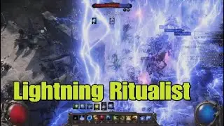 Lightning Ritualist Speed Mapping Feat. Temporalis Path of Exile 2
