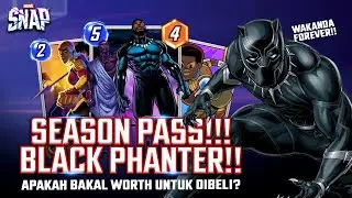 BOCORAN SEASON PASS BULAN NOVEMBER!! BLACK PHANTER DATANG?? WORTH KAH? | MARVEL SNAP INDONESIA