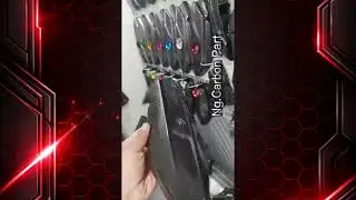 👉BELlNYA DlSlNl🔗 Paket 2pcs Black Carbon Corong & Tutup Knalpot Vario 125/150 New Ini Bikin Gahar