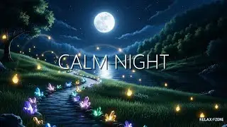 🌙 calm night vibes – soothing piano music with nature sounds for relaxation | relax zone